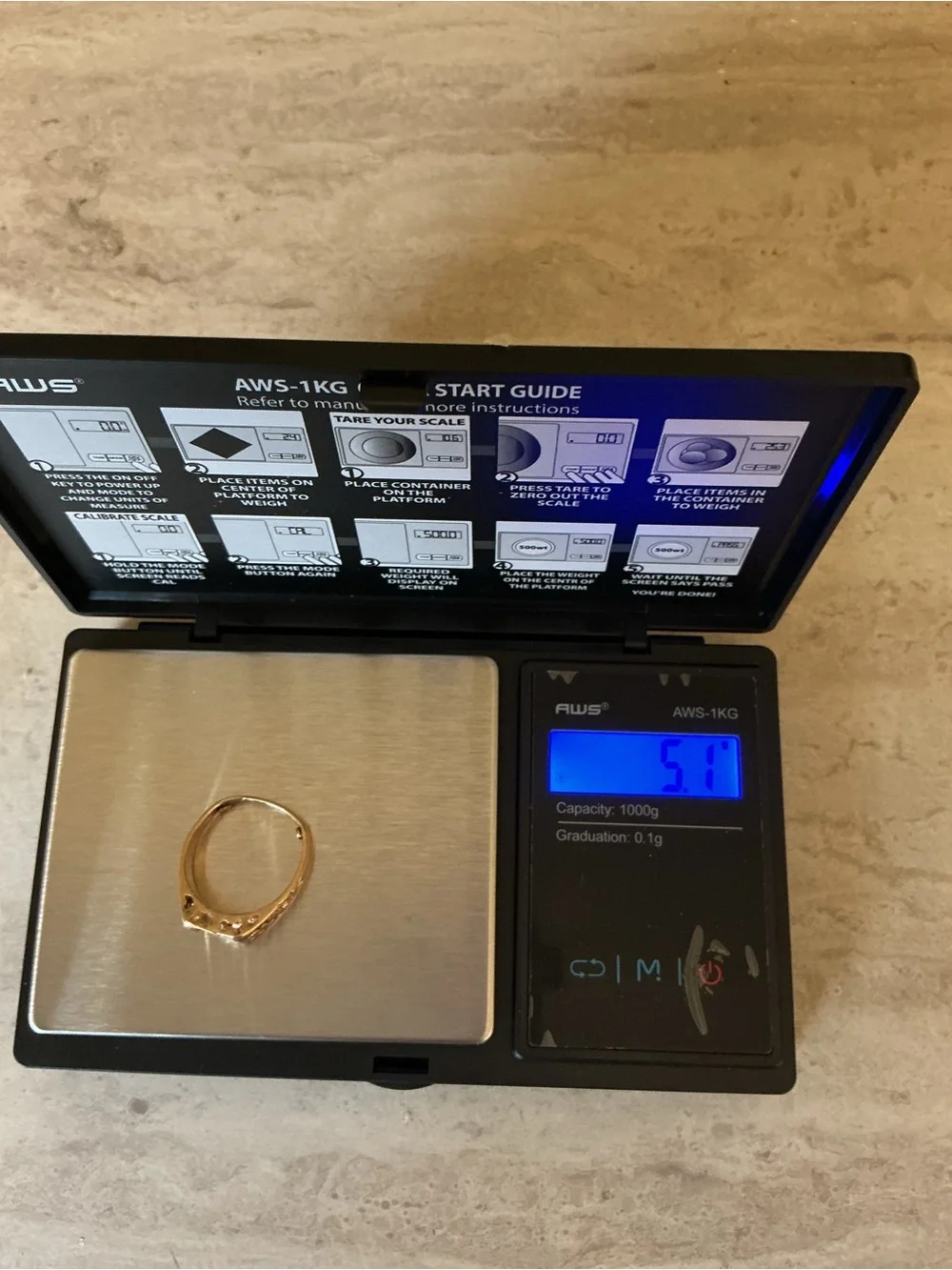 Men’s Vintage 14K Yellow Gold Diamond Nugget Ring Size 8 5.1g 0.35ct